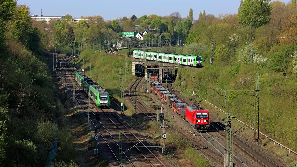 DB Regio und DB Cargo in Bochum