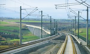 VDE 8.2 - Eisenbahnstrecke Halle/Leipzig - Erfurt