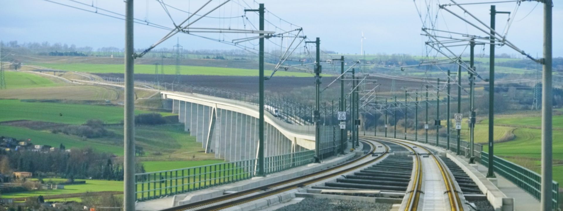 VDE 8.2 - Eisenbahnstrecke Halle/Leipzig - Erfurt
